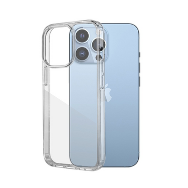 iPhone 14 Pro Max Premium Clear Case Cover - Acrylic + TPU Construction, Long-Lasting Durability, Enhanced Screen & Camera Protection, Dust & Debris Resistant